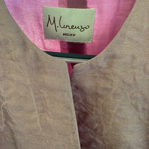 M. Lorenzo suit (skirt and blazer), lilac, EU size 46 - Picture 5 of 6